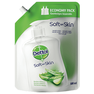 Dettol folyékony szappan utántöltő – Aloe Vera és E-vitamin